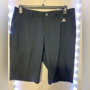 Men’s Adidas black dress shorts